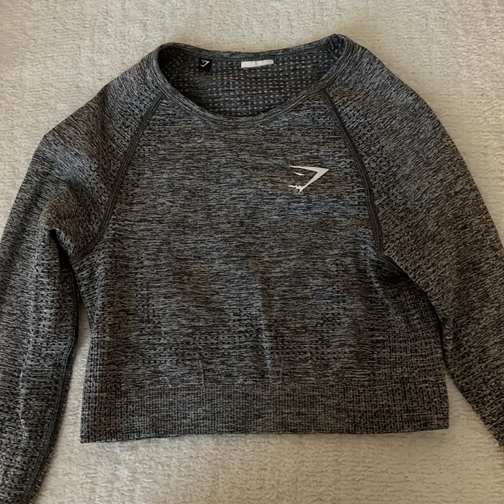 Gymshark vital seamless long sleeve crop top